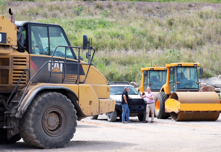 Construction Machinery Yard